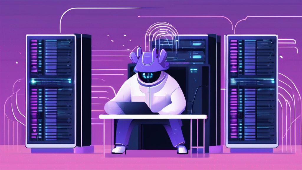 Discord bot hosting infrastructure illustration