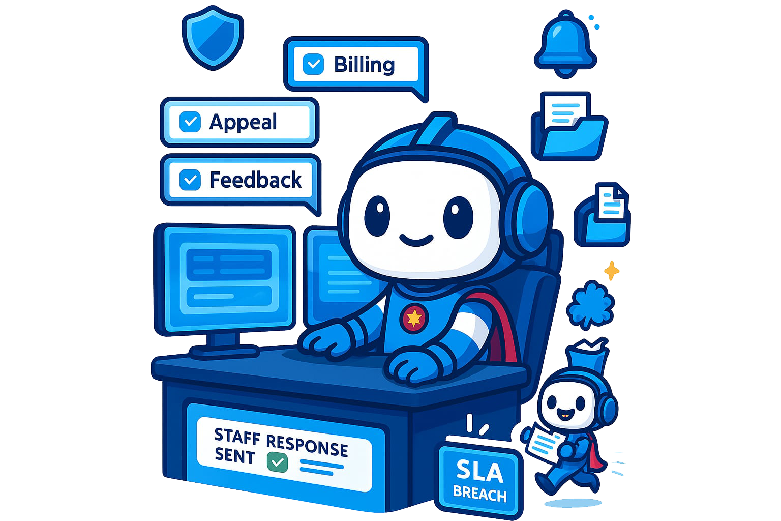 Moderation dashboard screenshot Moderation dashboard screenshot
